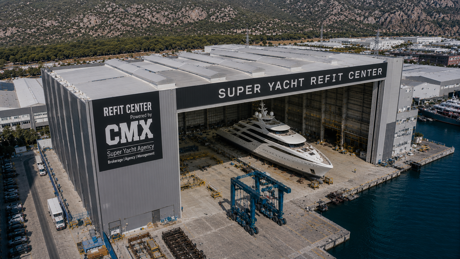 CMX Super Yacht Refit Center Turkey