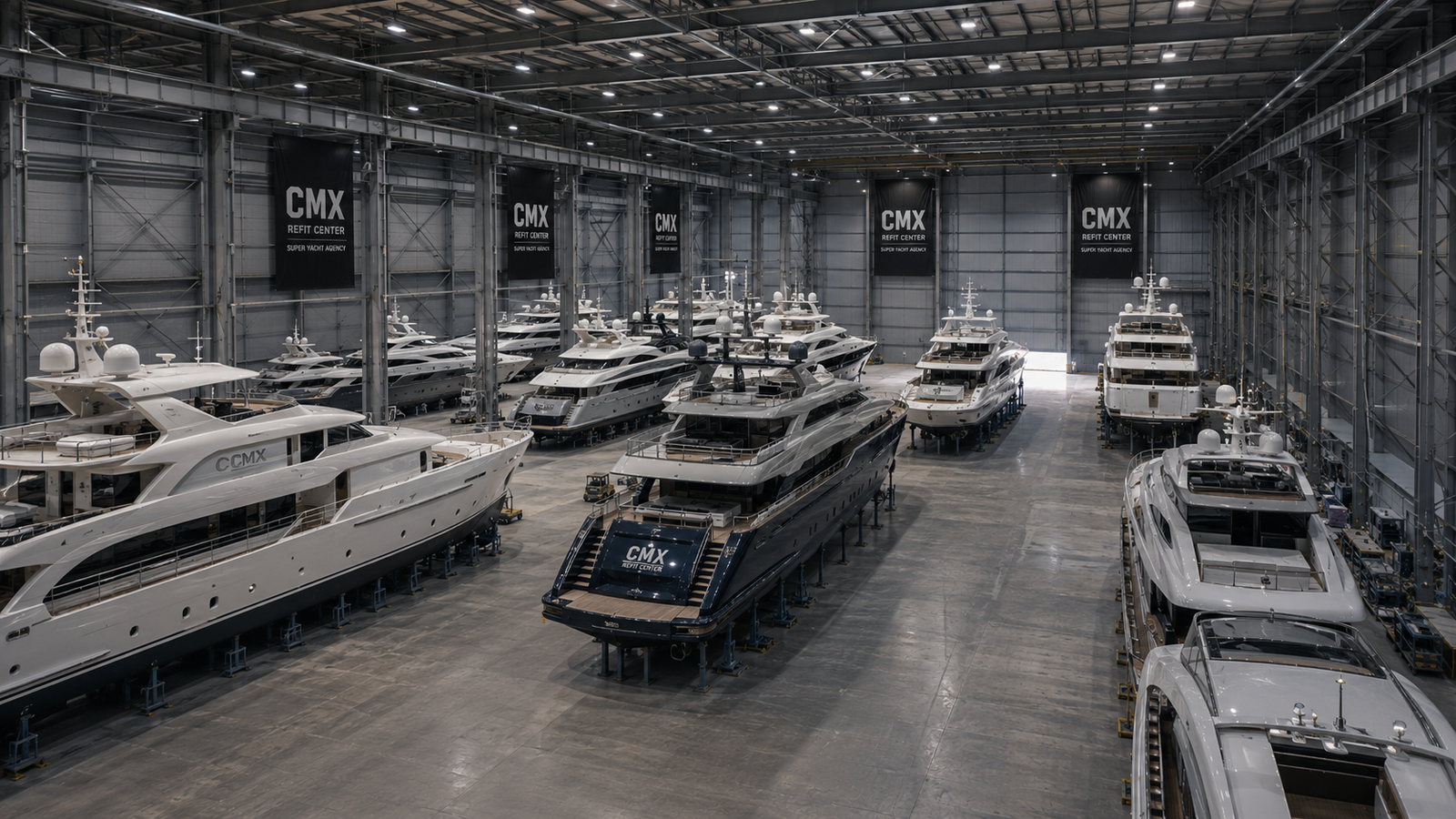CMX Yacht Dry Storage Hangar Turkey